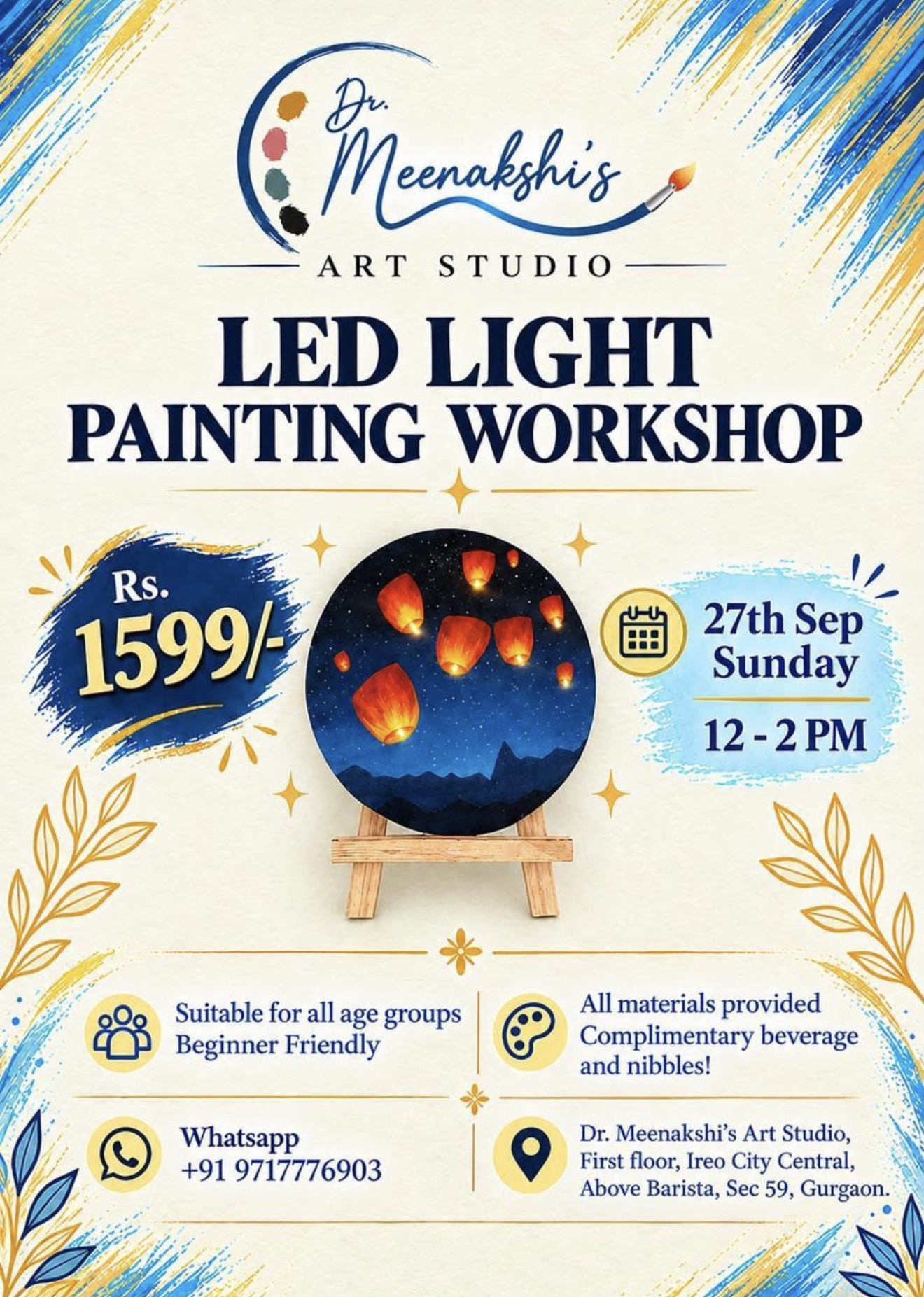 LED light painting workshop